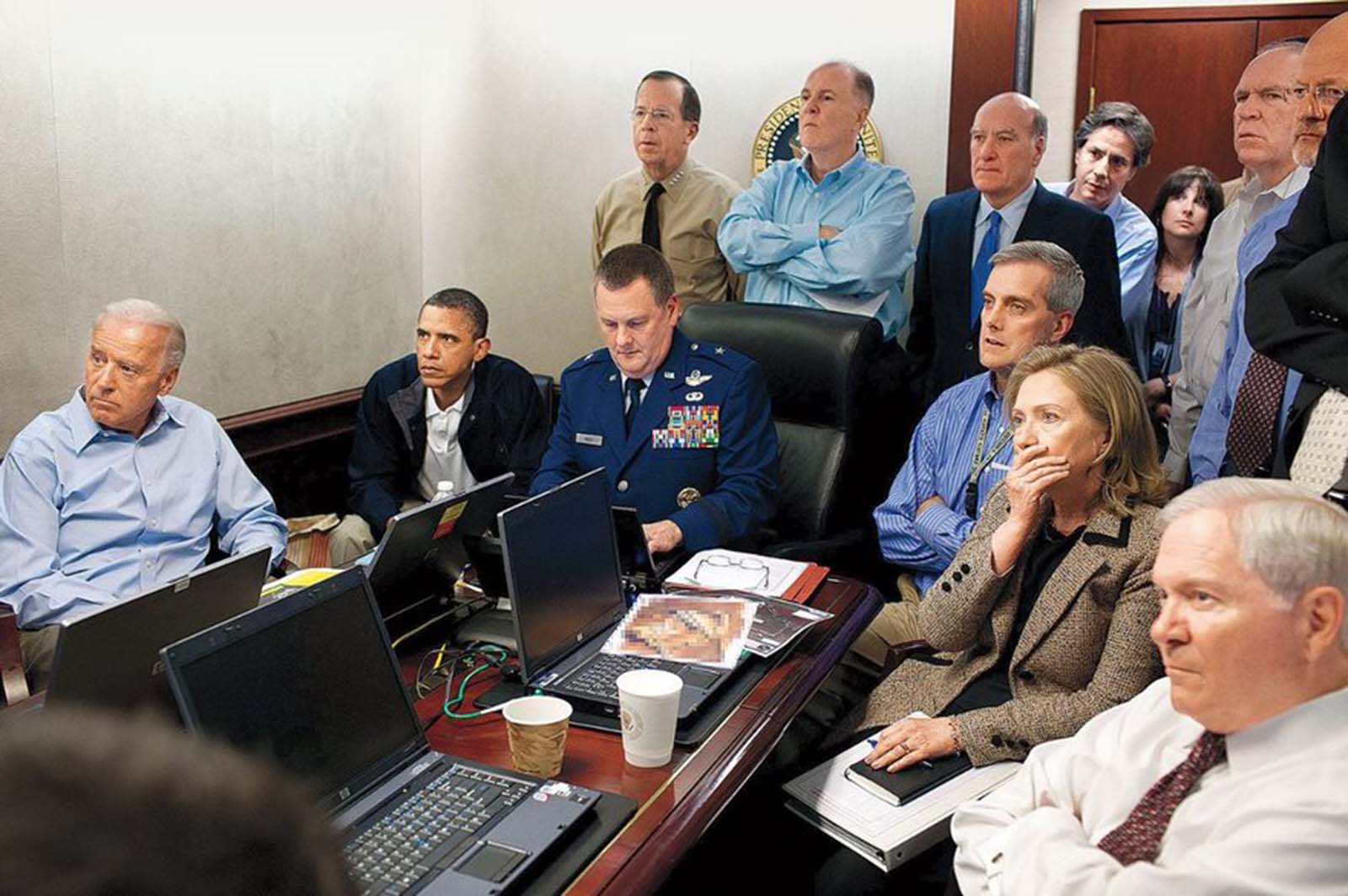 The White House situation room, 2011